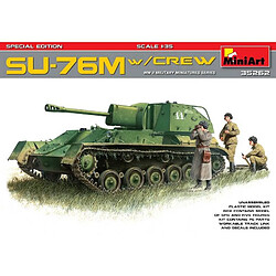 Mini Art Maquette Char Su-76m W/crew Special Edition 