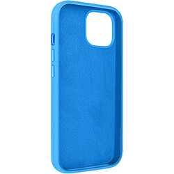 Moxie Coque pour iPhone 15 Semi-rigide Intérieur Microfibre Bords Surélevés Bleu