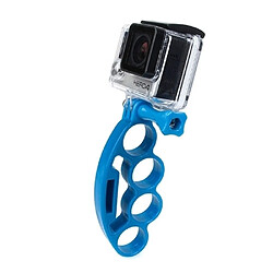 Wewoo Stabilisateur bleu pour GoPro Hero 4 / 3+ / 3/2 Poignée Doigts avec vis à tête