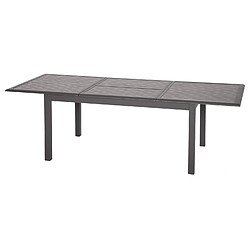 Hesperide Table de jardin extensible Azua - 10 Personnes - Marron expresso