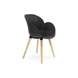 Kokoon Design Fauteuil design SITWEL BLACK 59x59,5x84,5 cm