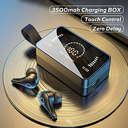 GUPBOO DODOSEA H3 sans fil TWS écouteurs Bluetooth casque 3500mah Station de charge 9D sport stéréo casque étanche casque