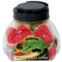 Reptiles Planet Vita Jelly Red Fruit lizzard 10pcs