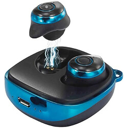 Renkforce RF-BTK-200 Écouteurs Sans Fil Bluetooth Intra Auriculaire Bleu 