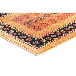 Vidal Tapis de couloir en laine 200x84 brun Kashkuli