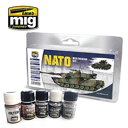 Mig Jimenez Ammo Peintures Nato Weathering Set 