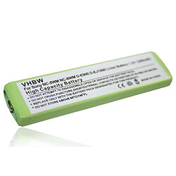 vhbw Batterie remplacement pour Sharp AD-N55BT pour lecteur MP3 baladeur MP3 Player (1200mAh, 1,2V, NiMH)