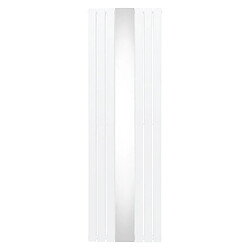 Monstershop Radiateur Plat avec Miroir - 1800mm x 565mm – Blanc