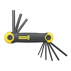 Stanley 269265 Folding Hex Key Set - Imperial (9 Pieces)