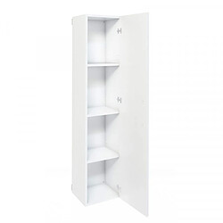 Acheter Dansmamaison Ensemble meuble sous vasque 3 tiroirs 80 cm Blanc + Miroir + Colonne - KISSA