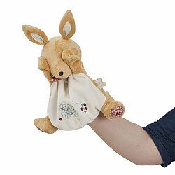 Doudou marionnette Petit lapin marron 24 cm - Kaloo