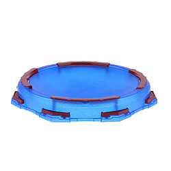 Spinning Top Stadium Top Battle Toy Bataille Tops Arena 11.22x11.22x1.57inch Burst Gyro Arena Bleu