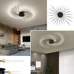 Plafond moderne à LEDs lumière 21 W feux d'artifice galaxie lumière décorative rayons lumineux plafond bureau salon chambre 230V 4000K pas cher