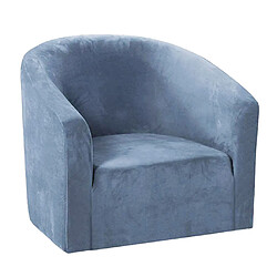 Housse De Canapé De Couleur Unie Housse De Chaise De Baignoire Housse De Canapé élastique Antidérapante Bleu Clair housse de canapé extensible housses de canapé housses de meubles