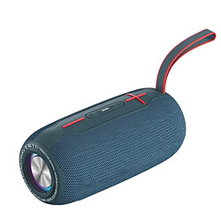 Yonis Enceinte Bluetooth Waterproof Avec Lumière RGB Son Haute Fidélité Enceinte Bluetooth Étanche Lumière RGB Son Haute-Fidélité Autonomie 6h Support MP3 WAV Bleu YONIS