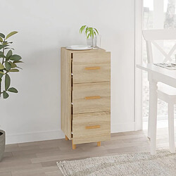 Avis Maison Chic Buffet,Meuble de Rangement,commode pour salon,Cuisine Chêne sonoma 34,5x34x90 cm Bois d'ingénierie -MN72324