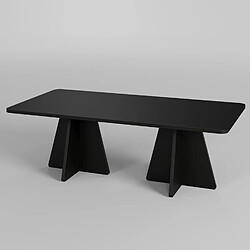 Concept Usine Table basse design noire SHAMP 