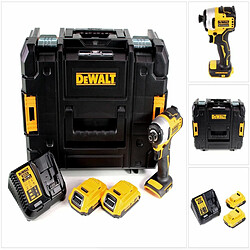 DeWalt DCF 809 D2T Visseuse à chocs sans fil 18 V Brushless Li-Ion + Coffret de transport T-STAK + 2x Batteries 2,0 Ah + Chargeur