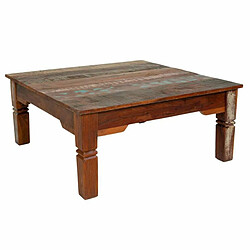 Table Basse Alexandra House Living Bois Recyclé Bois d'acacia Bois de manguier 90 x 40 x 90 cm