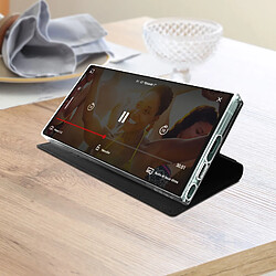 Avis Étui pour Samsung S23 Ultra Porte-Carte Stand Vidéo Urban Lite 4smarts Noir