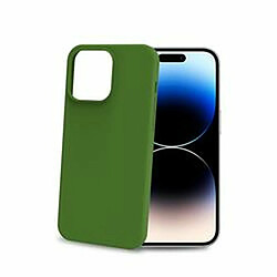 Protection pour téléphone portable Celly iPhone 15 Pro Vert 