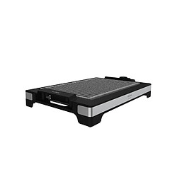 Cecotec plancha gril électrique 2000W gris noir