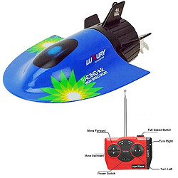 Radio Télécommandé Mini RC Sous-marin Bateau Course Jouet Submersible 