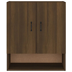 Acheter vidaXL Armoire murale Chêne marron 60x31x70 cm Bois d'ingénierie