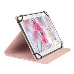 Alpexe Etui de protection pour tablette Portfolio 7" Universel Rose 