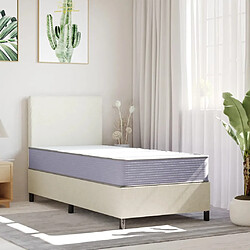 vidaXL Matelas en mousse moyennement doux 90x190 cm