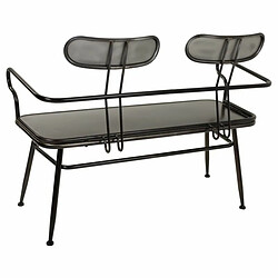 Banc Alexandra House Living Marron Métal 53 x 88 x 122 cm pas cher