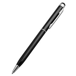 Avizar Stylet Écran Tactile Universel Embout Silicone Stylo A Bille Clip Intégré Noir