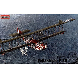 Roden Felixstowe F2A Early British Twin-Engine Flying Boat Airplane Model Kit