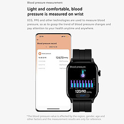 Acheter Yonis Montre Connectée Santé Avancée ECG Oxygène