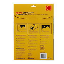 KODAK Window Stick KD-LMA4RW-PK10C - Pochettes de plastification A4, 150 Microns, Lot de 10 - Transparente