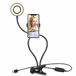 Acheter Wewoo Lampe de lecture pour lit d'étudiant à soins oculaires avec de la vue en direct Blanc