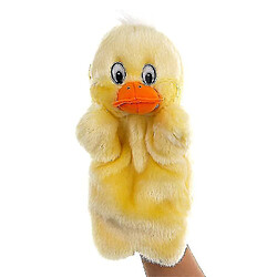 Universal Cartoon Duck Hand Puppets Animaux bouche mobiles