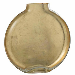 Paris Prix Vase Design en Verre Miki 25cm Or 