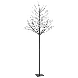 vidaXL Sapin de Noël 600 LED blanc chaud Cerisier en fleurs 300 cm