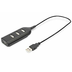 Hub USB Digitus by Assmann AB-50001-1 Noir