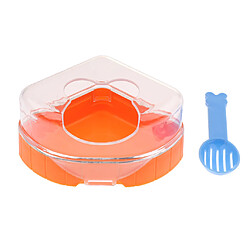 petit hamster salle de bain bain chambre de sable sauna toilette baignoire simple ouverture