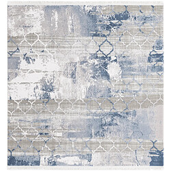 Hadorn Tapis 160x160 Bleu Davos Mesh 