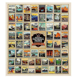 Universal 62 Parcs nationaux Logo Puzzle Puzzle, 1000 pièces de puzzle de décompression éducative, décoration murale