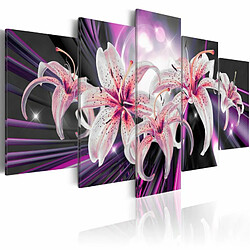 Paris Prix Tableau Imprimé Violet Inspiration 100 x 200 cm 