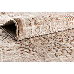 Hadorn Tapis 125x125 beige Bern Shimmer pas cher