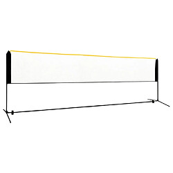 vidaXL Filet de badminton réglable 500x103x94-158 cm Métal 