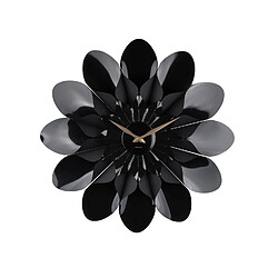 Karlsson Horloge mural Flower - Noir Karlsson - Horloge mural Flower - Noir - Design