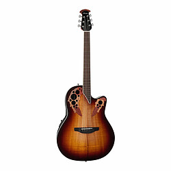 Avis Celebrity Elite Exotic Super Shallow Dark Burst Exotic Koa Ovation