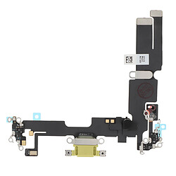 Relife Connecteur de Charge Lightning pour Apple iPhone 14 Plus Jaune 