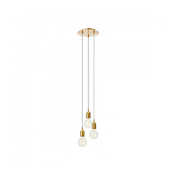 Markslojd Suspension Bronx Métal Bronze 3 ampoules 152cm